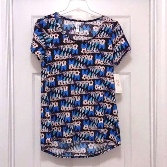 NWT LulaRoe Disney Minnie Mouse Top Size XS - Picture 1 of 5